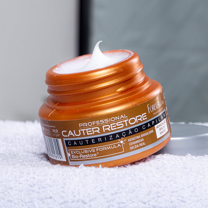Kit Mini Máscara Mar e Rios Com Cresce Cabelo e Cauterização