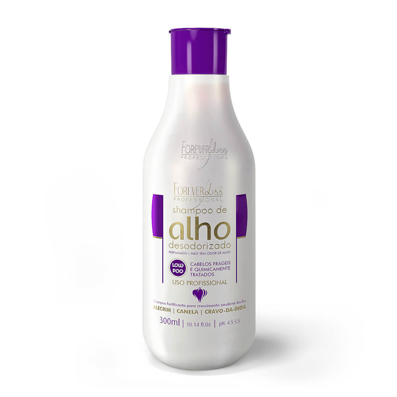 Shampoo de Alho Fortificante Forever Liss 300ml