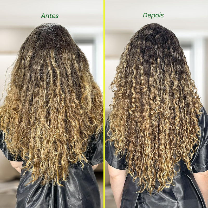 Kit Umectação de Abacate com Máscara Olive Oil e Creme de Pentear Abacachos