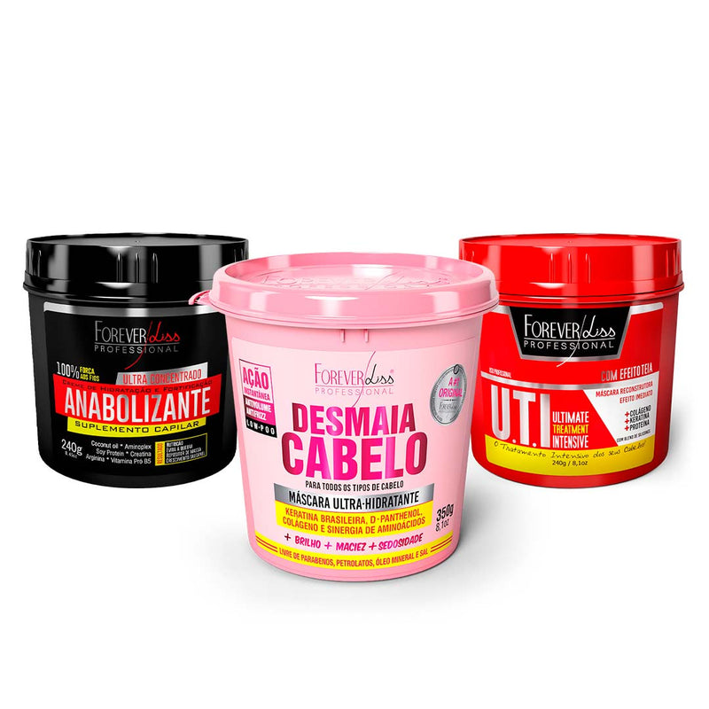 Cronograma Capilar Cabelo de Barbie Forever Liss
