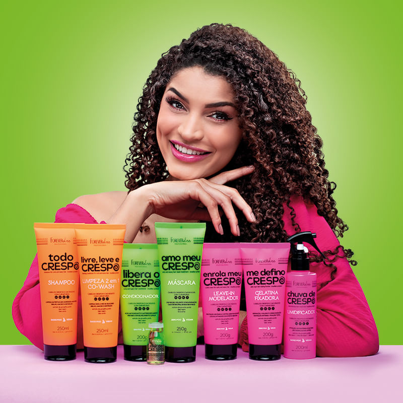 Kit Completo para Cabelos Crespos Forever Liss