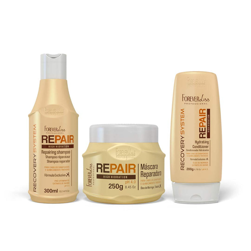 Kit Force Repair Reparação em Casa Forever Liss