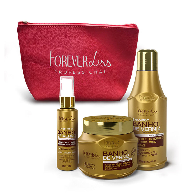 Kit Presente Especial Banho de Verniz Forever Liss