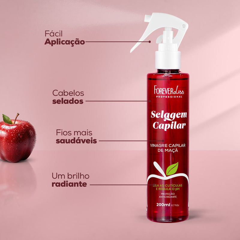 Vinagre Capilar de Maçã Forever Liss 200ml